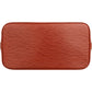 Louis Vuitton Cognac Epi Leather Alma PM Handbag