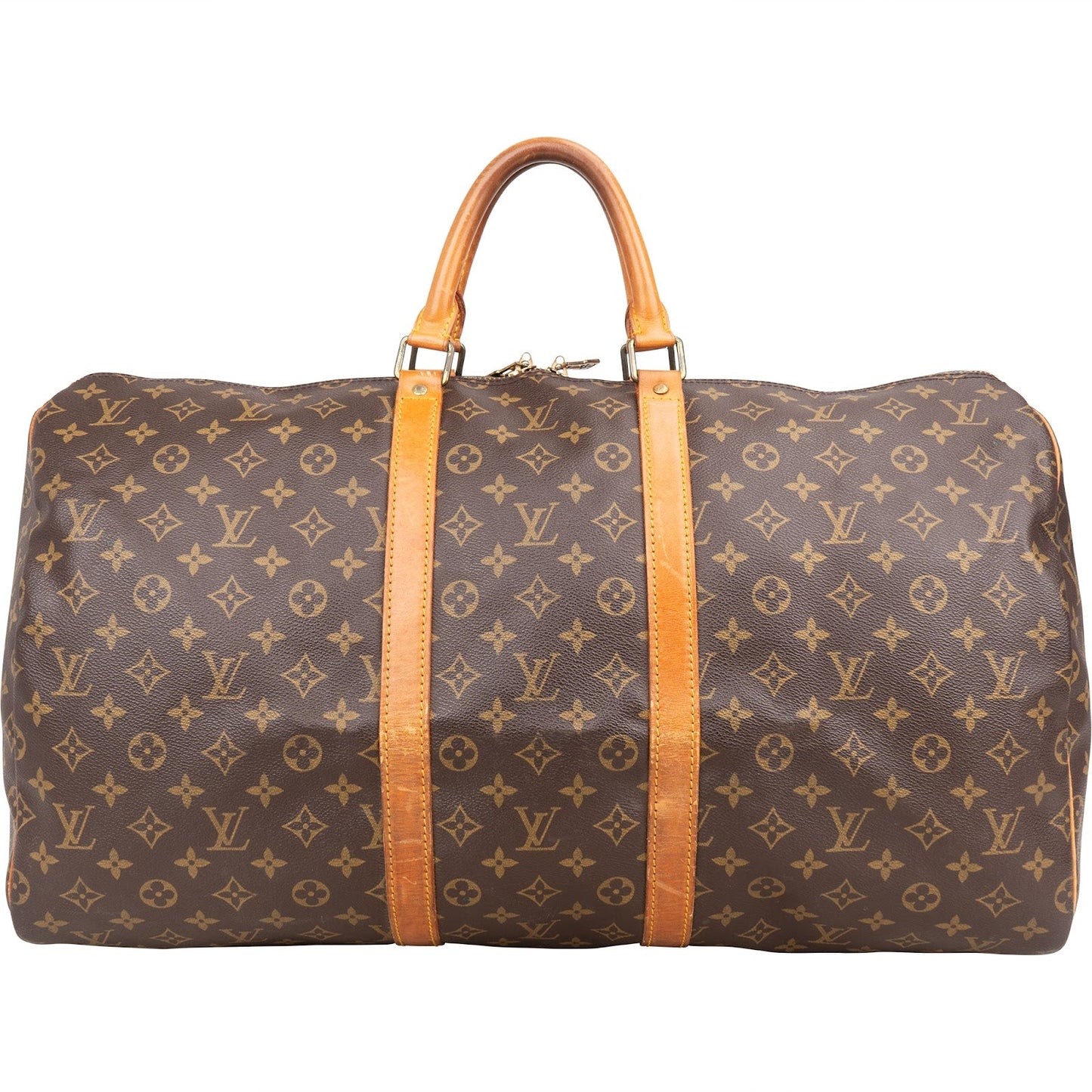Louis Vuitton Monogram Canvas Keepall 55 Travel Bag