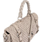 Miu Miu Quilted Leather Coffer Handbag