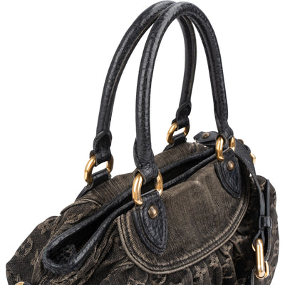 Louis Vuitton Monogram Denim Neo Cabby MM Handbag