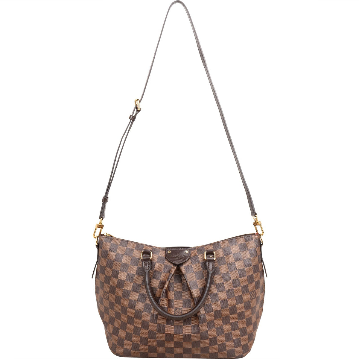 Louis Vuitton Monogram Damier Ebene Siena MM Handbag