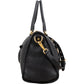 Prada Black Grained Vitello Daino Leather City Handbag