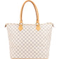 Louis Vuitton Monogram Damier Azur Saleya GM Shoulder Bag