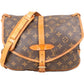Louis Vuitton Monogram Canvas Saumur 30 Crossbody Bag
