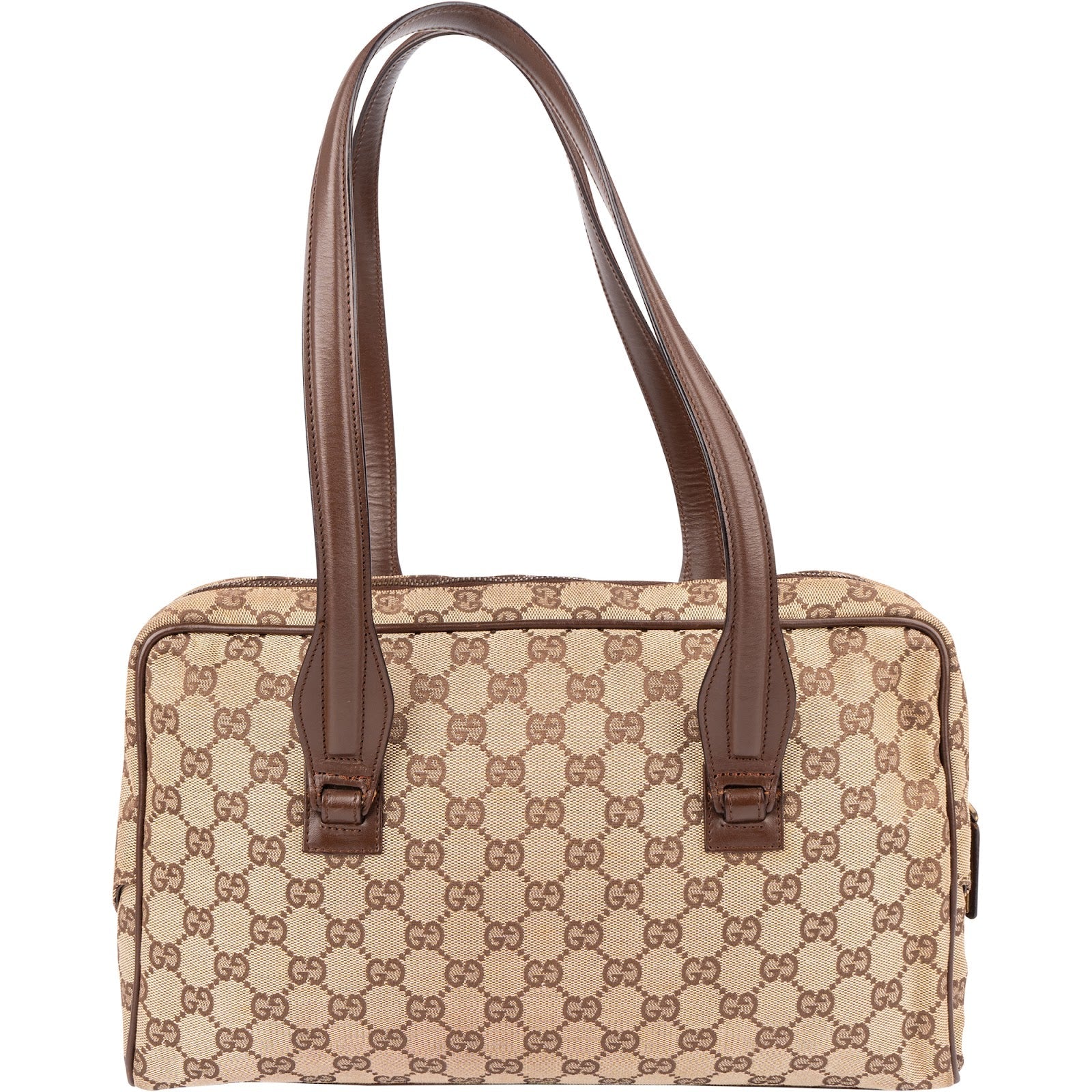 Gucci Monogram GG Canvas Vintage Shoulder Bag