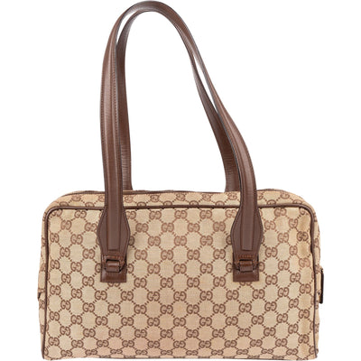 Gucci Monogram GG Canvas Vintage Shoulder Bag