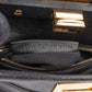 Fendi Black Leather Mini Peekaboo Handbag