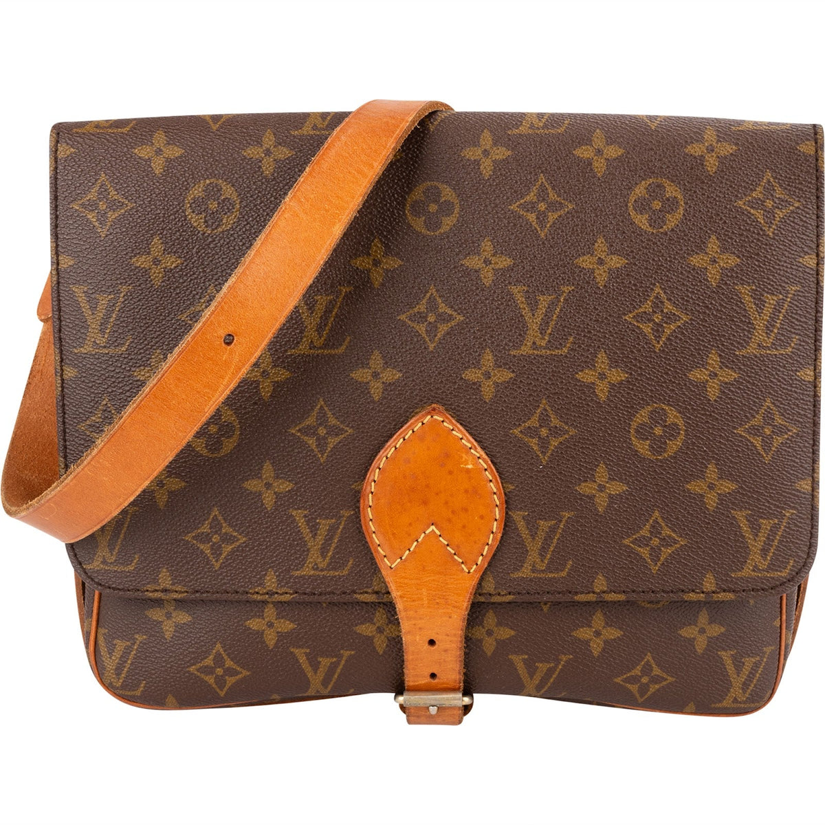 Louis Vuitton Monogram Canvas Cartouchiere GM Crossbody Bag