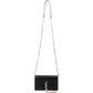 Saint Laurent Grain de Poudre Kate Tassel Wallet On Chain Crossbody Bag