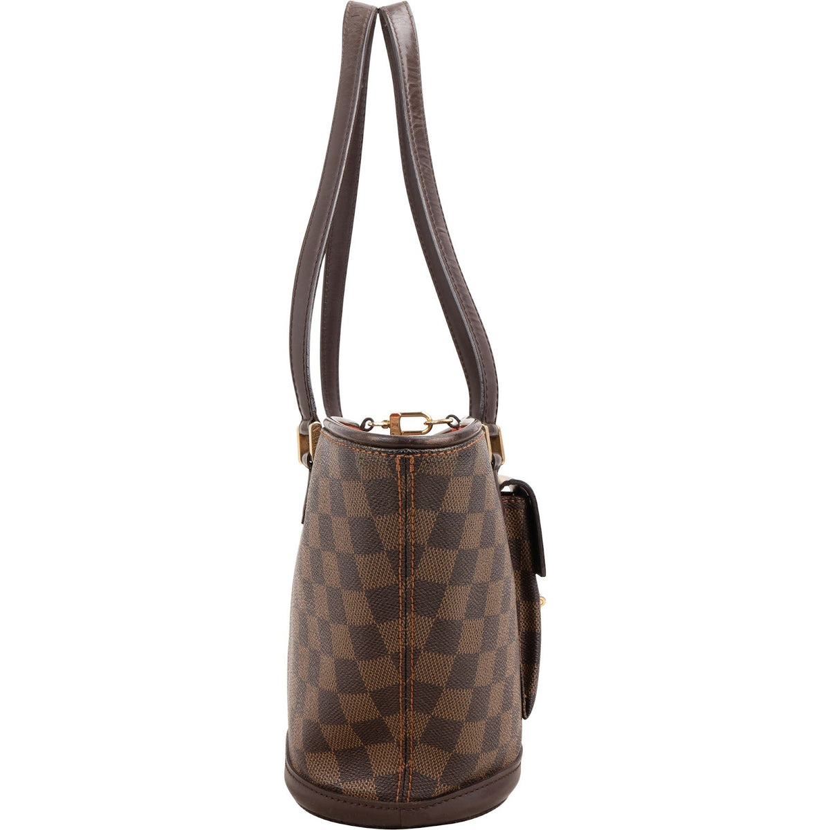 Louis Vuitton Monogram Damier Ebene Canvas Manosque PM Shoulder Bag