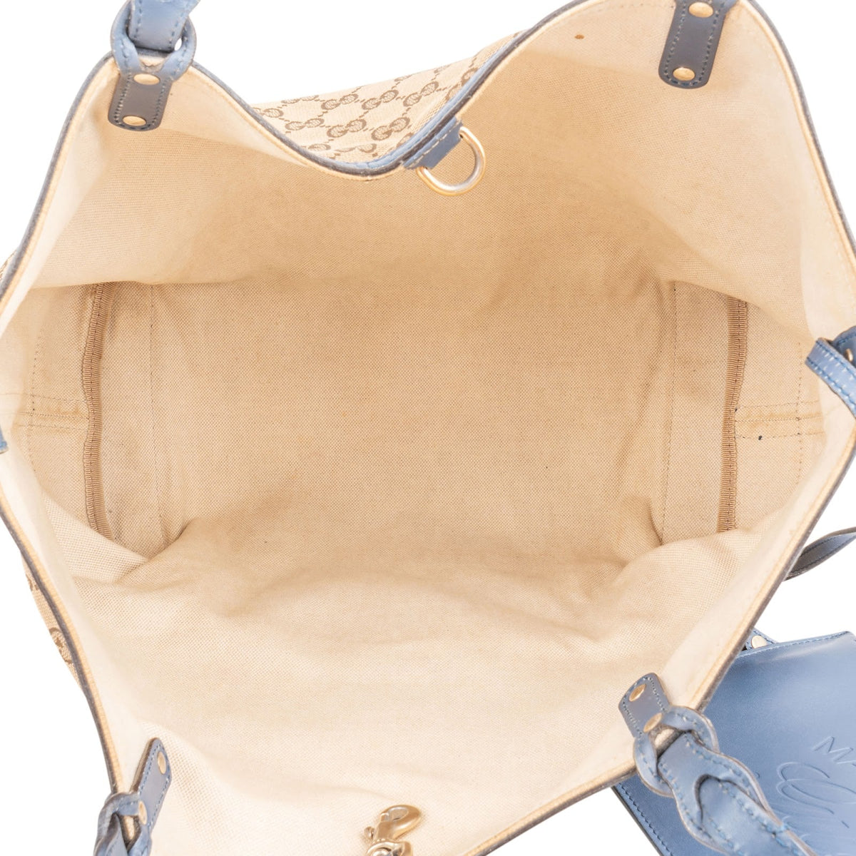 Gucci Monogram GG Canvas Tote Shoulder Bag