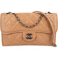 Chanel Quilted Lambskin Antique Hardware Single Flap Crossbody Bag
