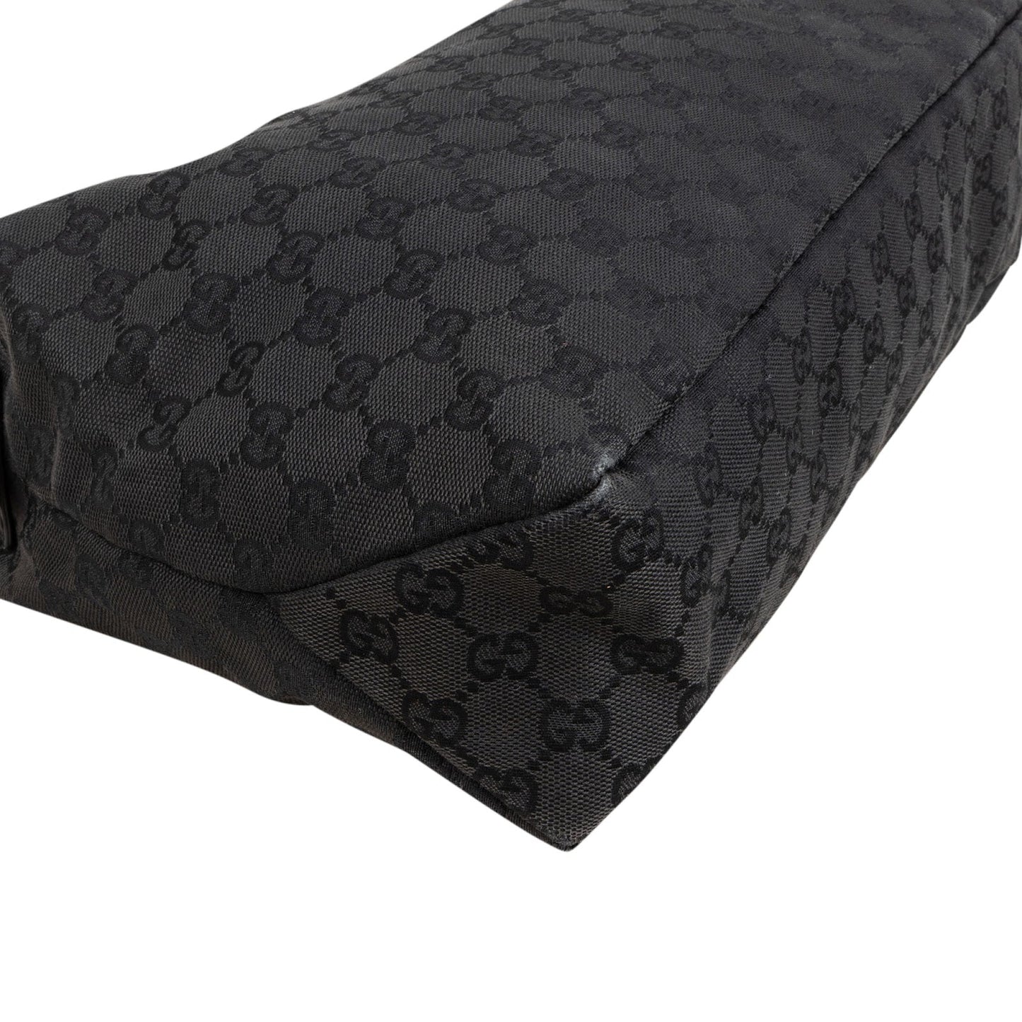 Gucci Monogram GG Canvas Horse Bit Hobo Handbag
