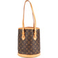 Louis Vuitton Monogram Canvas Bucket PM Shoulder Bag
