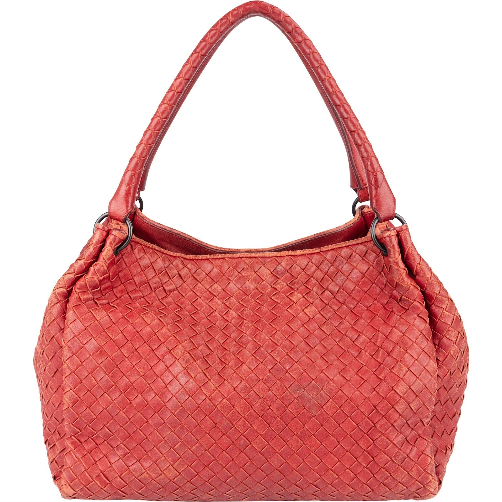 Bottega Veneta Intrecciato Leather Campana Hobo Shoulder Bag