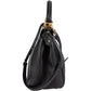 Fendi Black Leather Mini Peekaboo Handbag