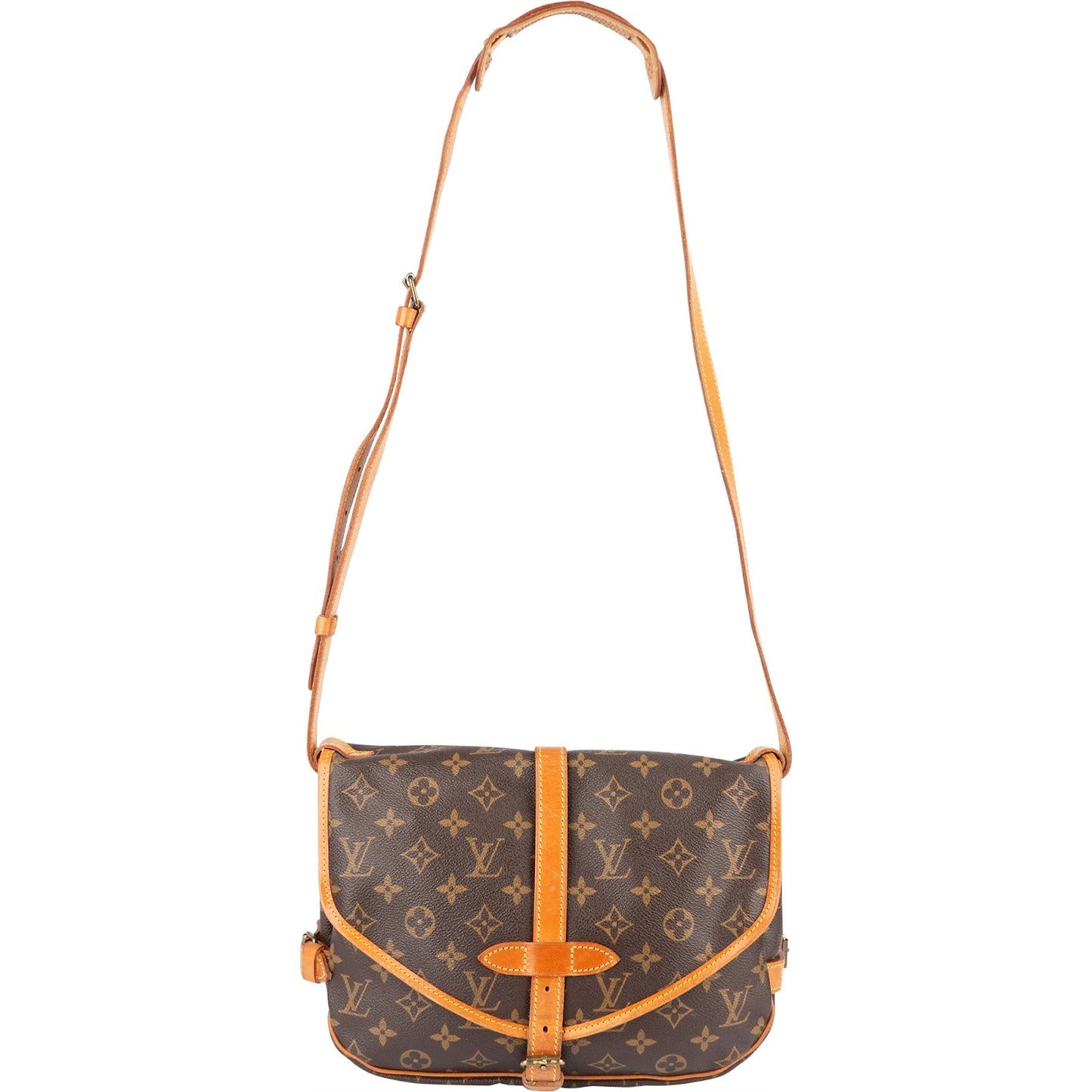 Louis Vuitton Monogram Canvas Saumur 30 Crossbody Bag