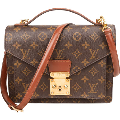 Louis Vuitton Monogram Canvas Monceau Handbag