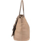 Valentino Garavani Leather Rose Large Tote Shoulder Bag