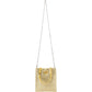 Prada Crystal Embellished Satin Small Tote Handbag