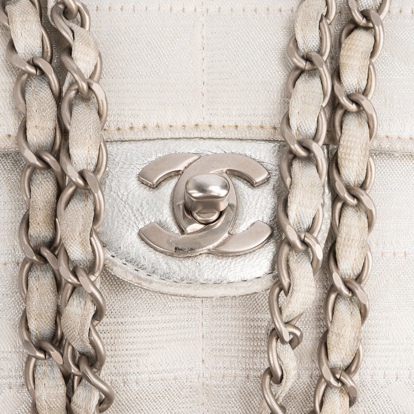 Chanel Travel Line Monogram Single Flap Shoulder Bag