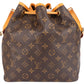 Louis Vuitton Monogram Canvas Sac Noé Petit Shoulder Bag
