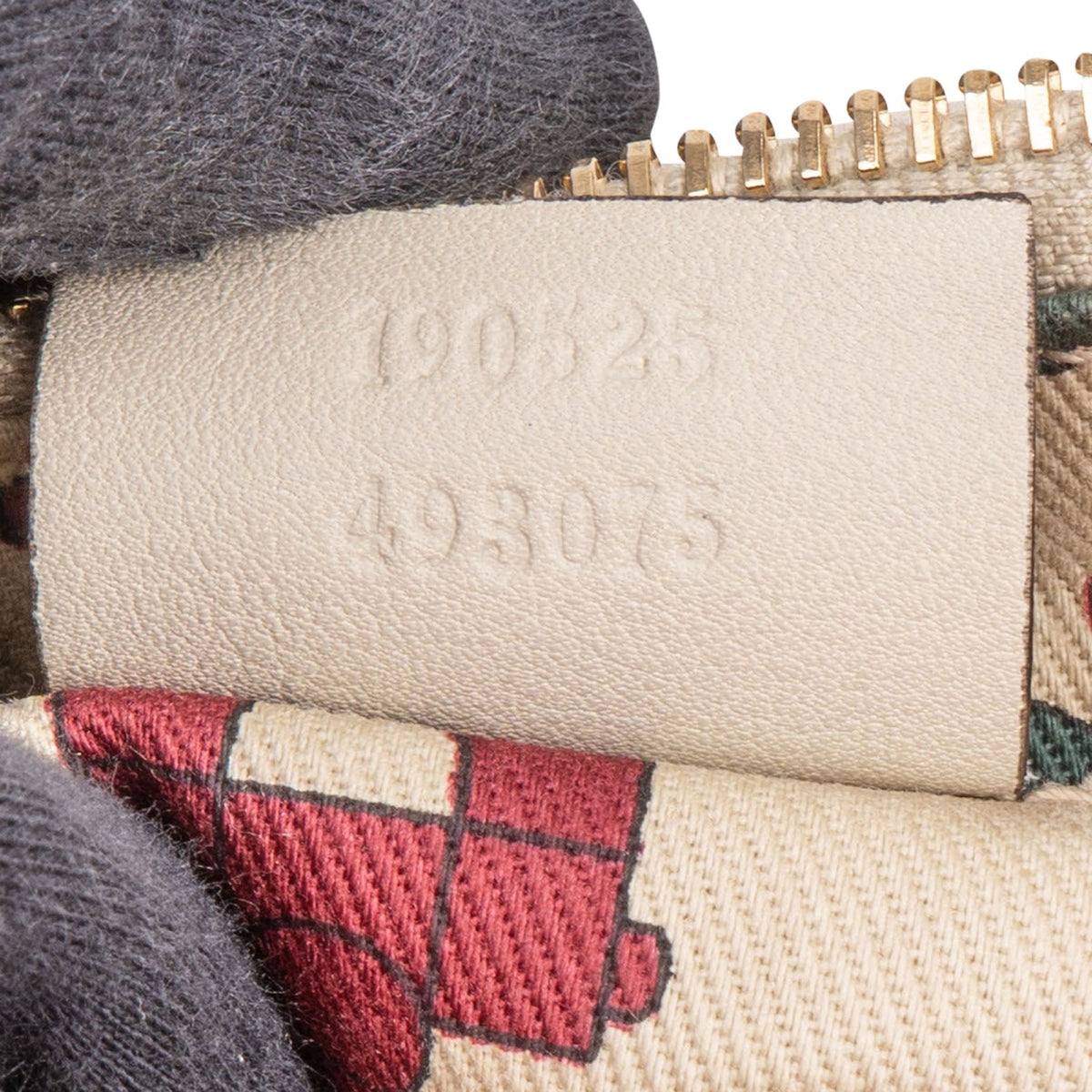 Gucci Leather Monogram Abbey Handbag