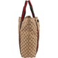 Gucci Web Large Tote aus GG Canvas – Ansicht 3