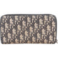 Christian Dior Trotter Monogram Zipped Long Wallet