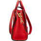 Céline Drummed Calfskin Luggage Nano Handbag