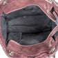Chanel Burgundy Quilted Iridescent Calfskin Gabrielle Shoulder Bag