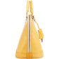 Louis Vuitton Alma PM aus gelbem Monogram Vernis – Ansicht 3