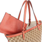 Gucci Monogram GG Canvas Bree Tote Shopper Shoulder Bag