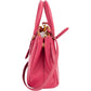 Prada Pink Saffiano Leather Small Galleria Handbag