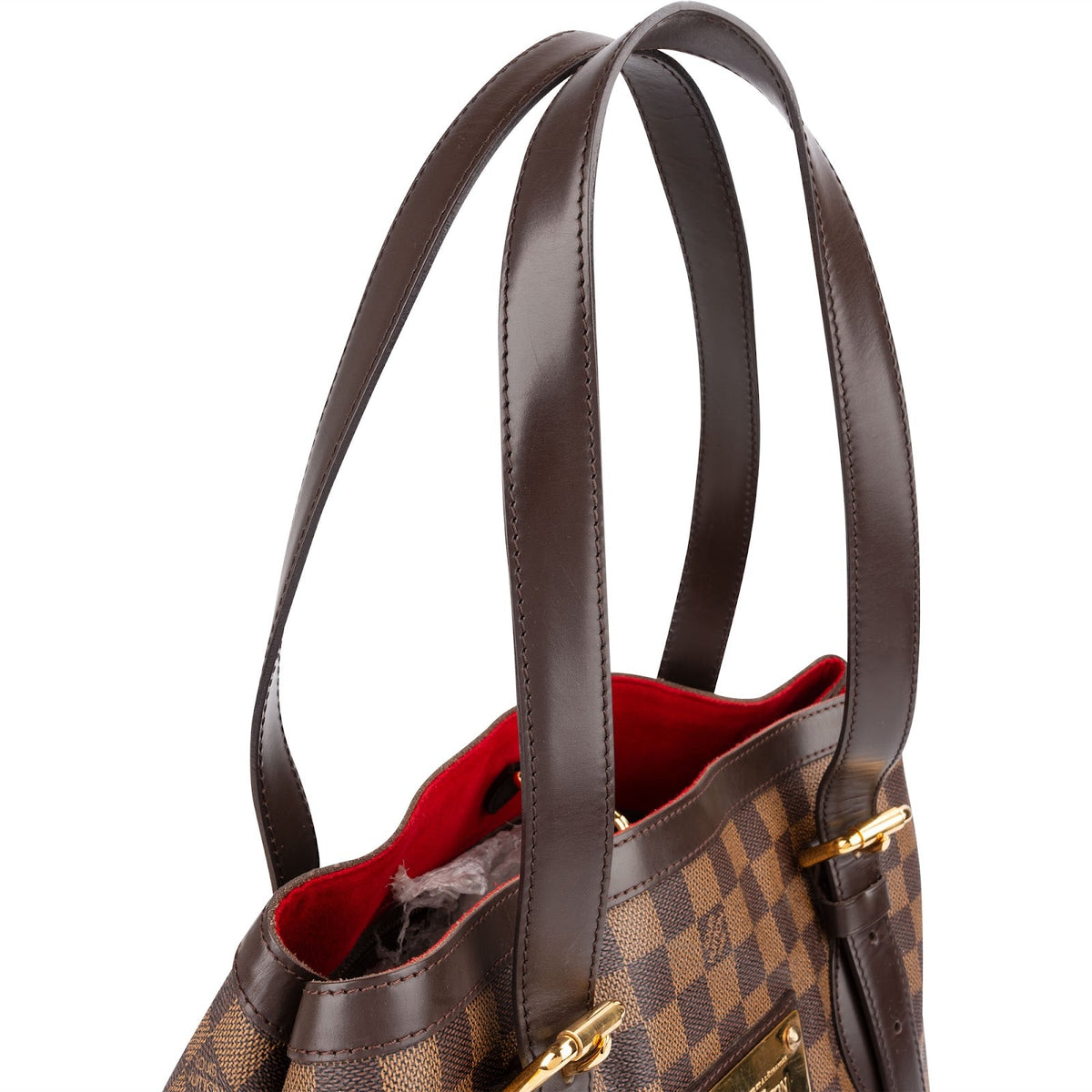 Louis Vuitton Monogram Damier Ebene Hampstead GM Shoulder Bag