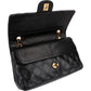 Chanel Quilted Lambskin 24K Gold Medium Double Flap Shoulder Bag