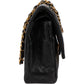 Chanel Quilted Lambskin 24K Gold Medium Double Flap Shoulder Bag