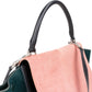 Celine Trapeze aus dreifarbigem Leder und Ponyfell – Ansicht 3