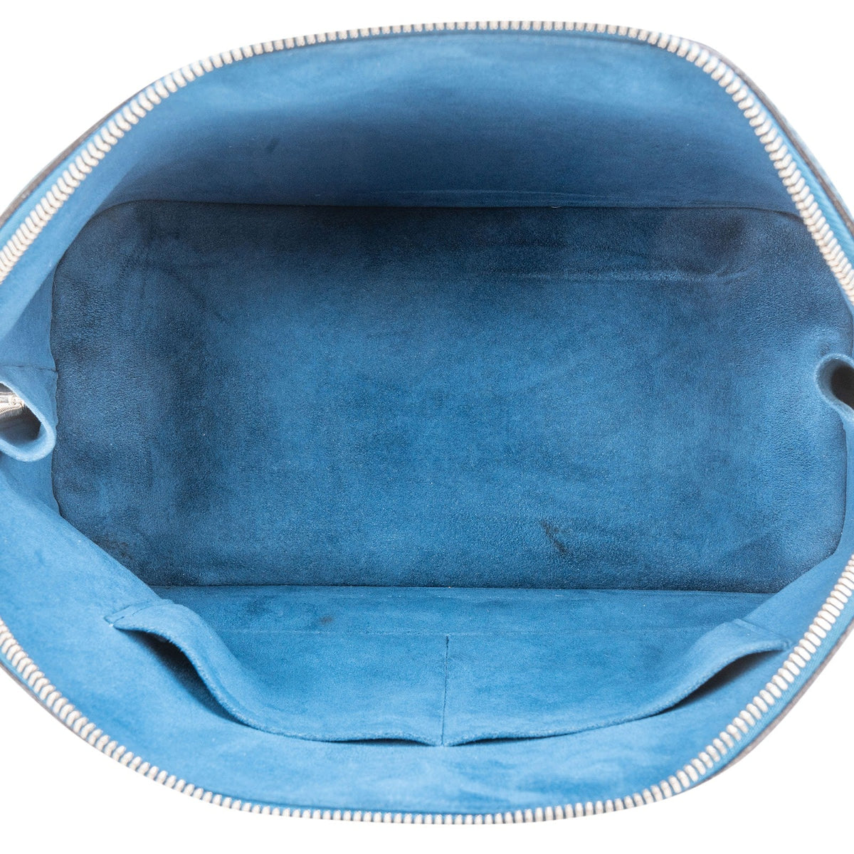 Louis Vuitton Blue Epi Leather Alma GM Handbag