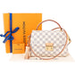 Louis Vuitton Monogram Damier Azur Canvas Crossette Handbag