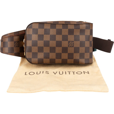 Louis Vuitton Monogram Damier Ebene Geronimos Crossbody Belt Bag