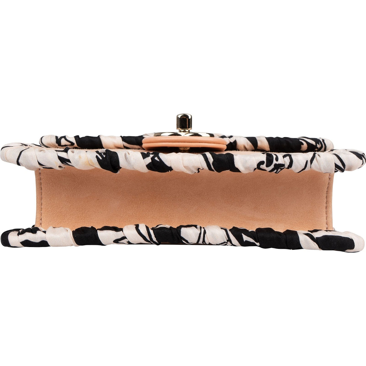 Chanel Mini Rectangular Single Flap aus Wildleder mit Ziernähten – Ansicht 6