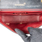 Chanel Quilted Lambskin 24K Gold Single Flap Crossbody Bag