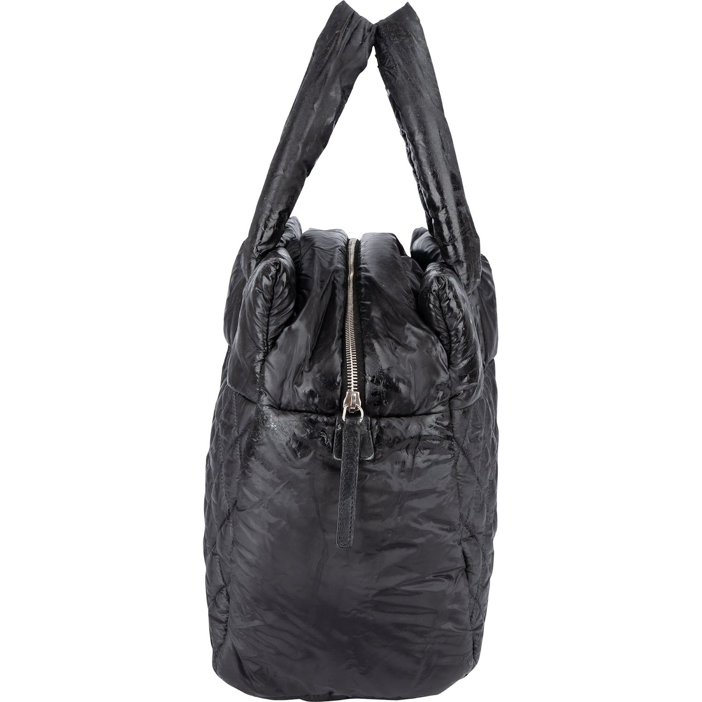 Chanel Quilted Nylon Coco Cocoon Tote Handbag