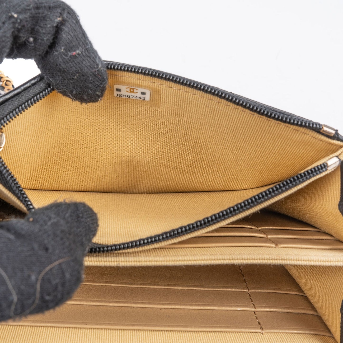 Chanel Quilted Lambskin Rectangular Wallet On Chain Crossbody Bag