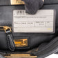 Fendi Black Leather Mini Peekaboo Handbag