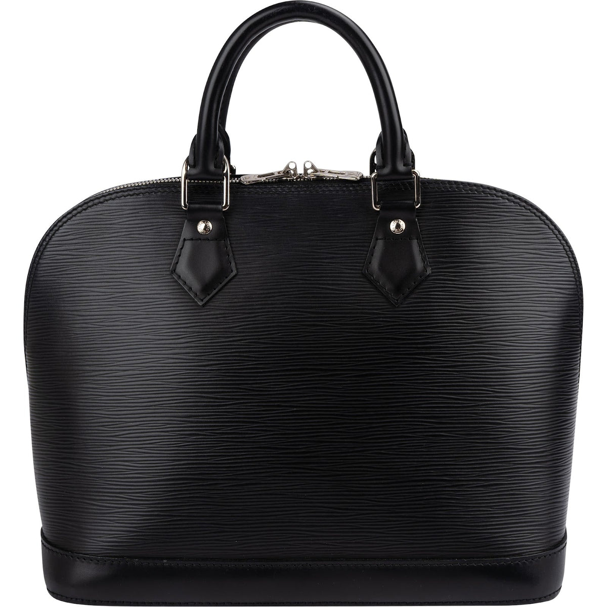 Louis Vuitton Alma PM aus schwarzem Epi-Leder – Ansicht 4