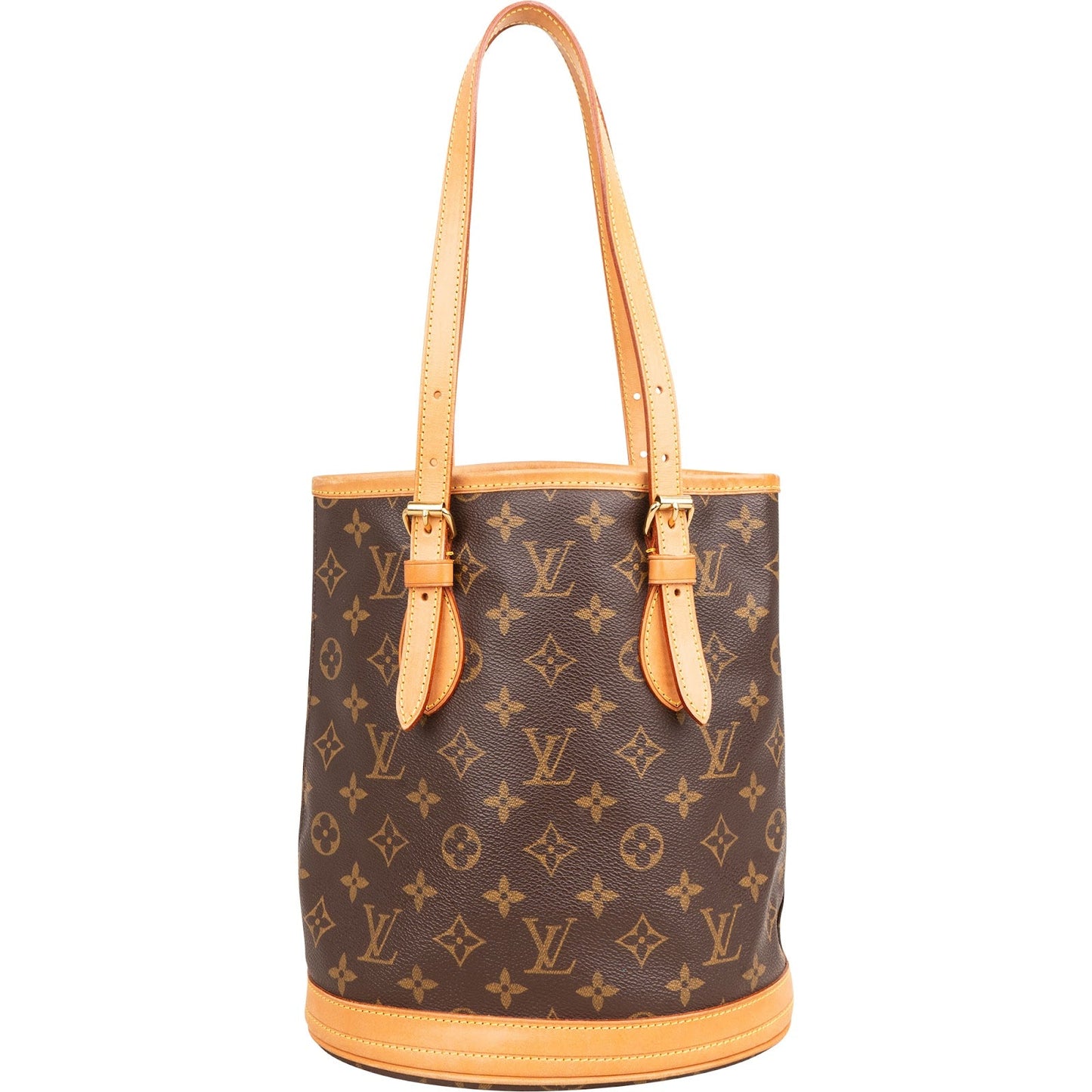 Louis Vuitton Monogram Canvas Bucket PM Shoulder Bag