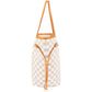 Louis Vuitton Monogram Damier Azur Canvas Neverfull MM Shoulder Bag