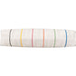Fendi Monogram FF Zucca Pequin Rainbow Striped Pochette Accessoires Handbag
